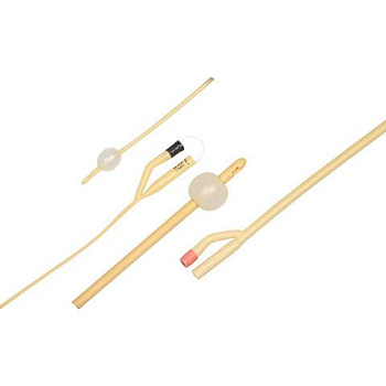 Катетер урологический Фолея СН/FR 12, 40 см, КОМПЛЕКТ 10 шт., UNICORNMED, ИТ03S12
